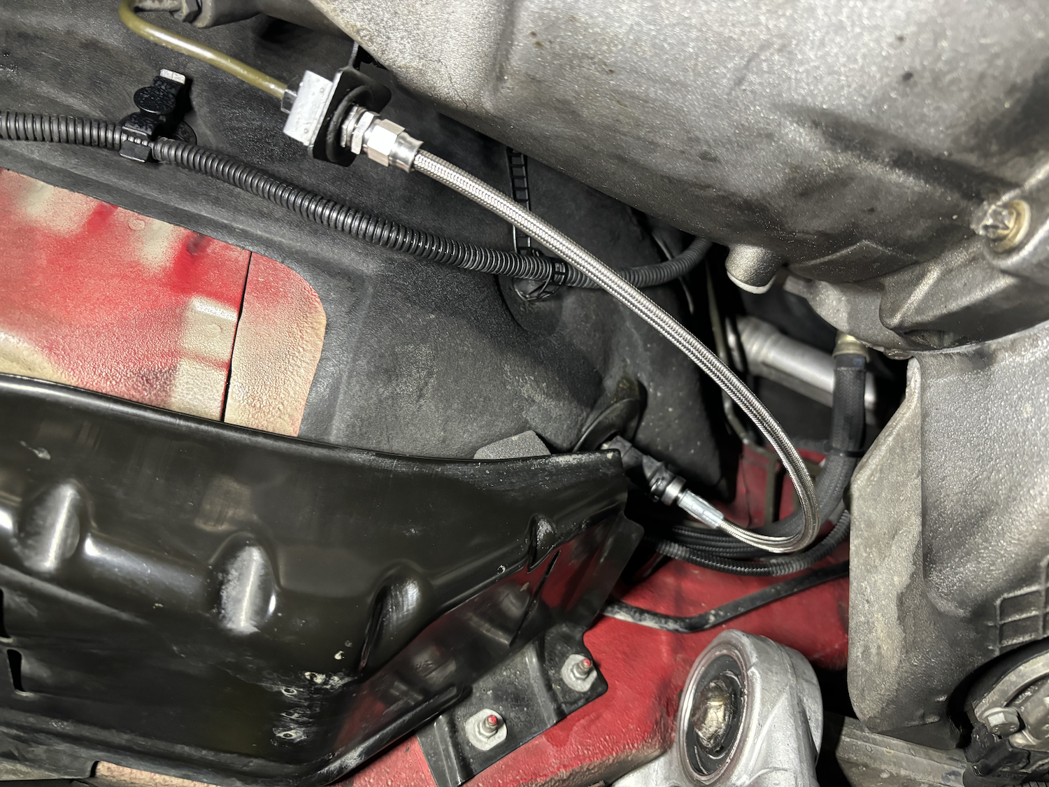 BMW E46 Stainless Clutch Line